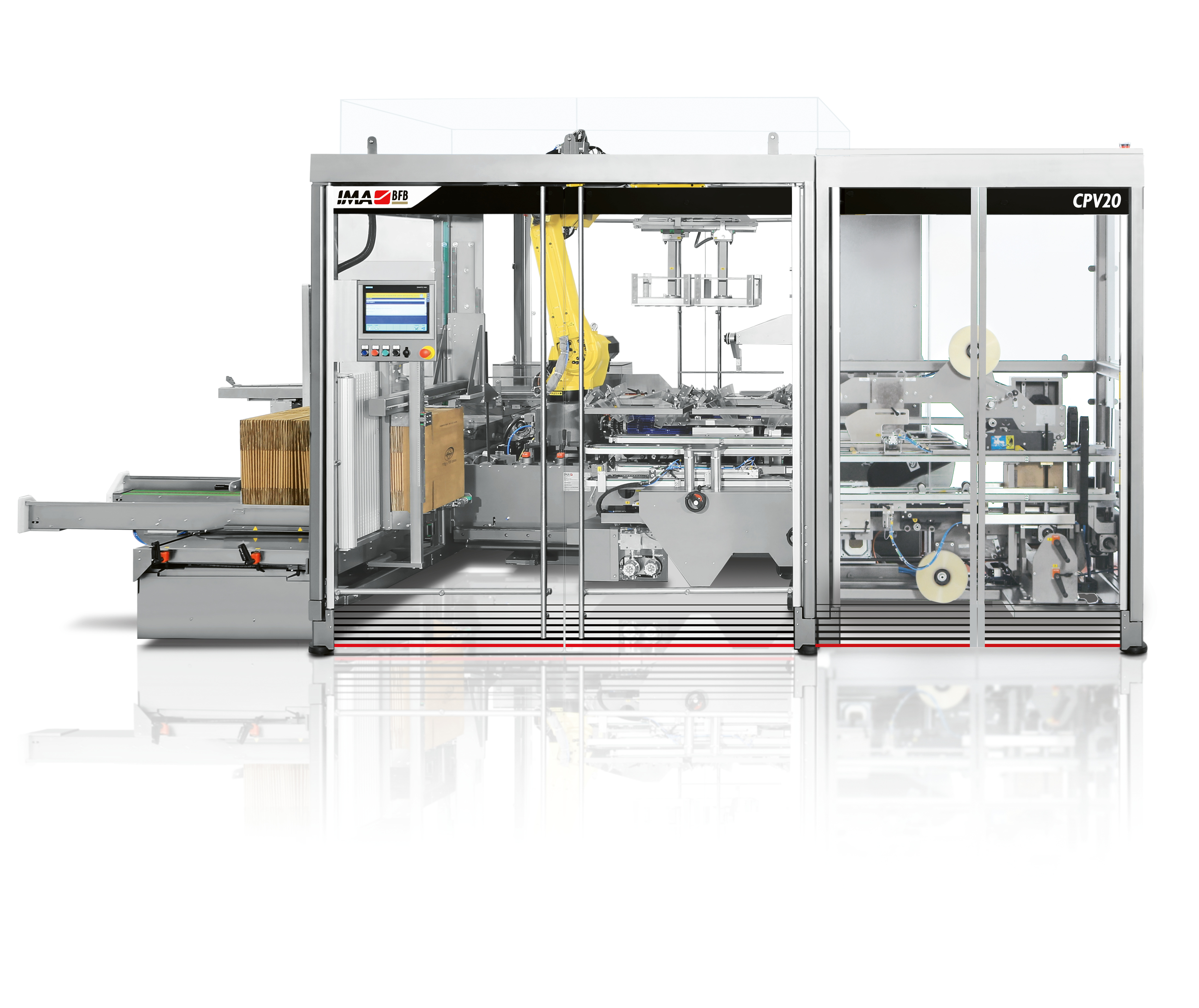 CPV20, Top loading case packing machine